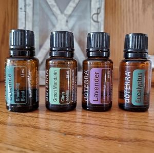 Doterra balance, green mandarin, lavender, eucalyp